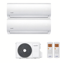CF-2SCFW09K12K Midea Comfee  A++ Smart Multi-Split 9000 + 12000 BTU Wall Mounted Air Conditioner with Heat Pump