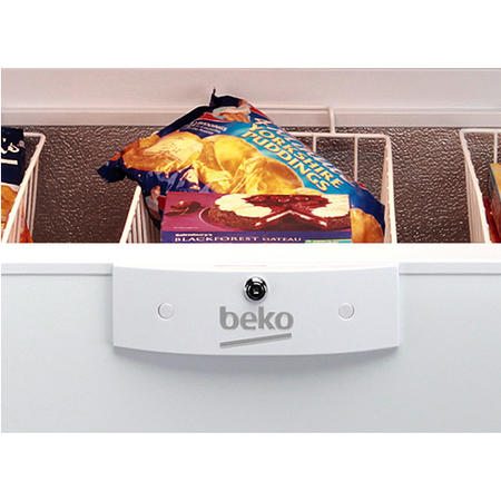 Refurbished Beko CF1100APW Freestanding 298 Litre Chest Freezer