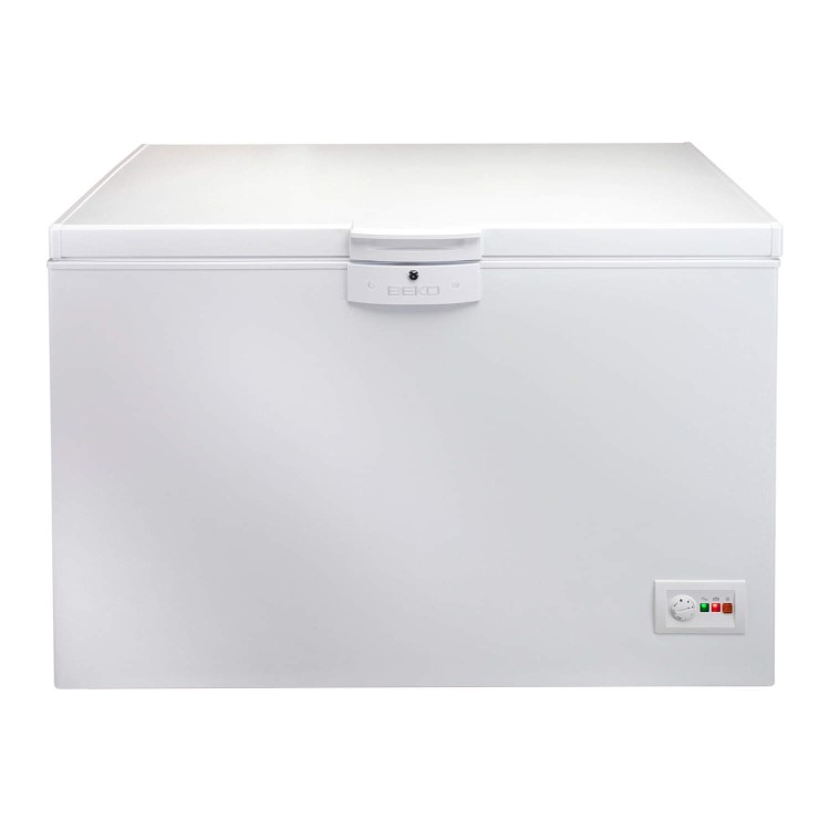 GRADE A3 - Beko CF1300APW 129cm Wide 360 Litre Chest Freezer White