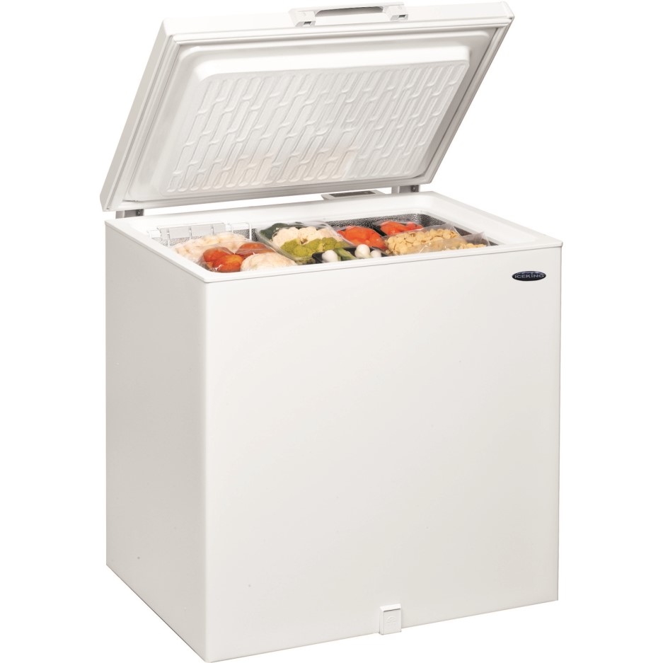 Ice King CF202W 202 Litre Chest Freezer 65cm Deep Frost Free 80cm Wide