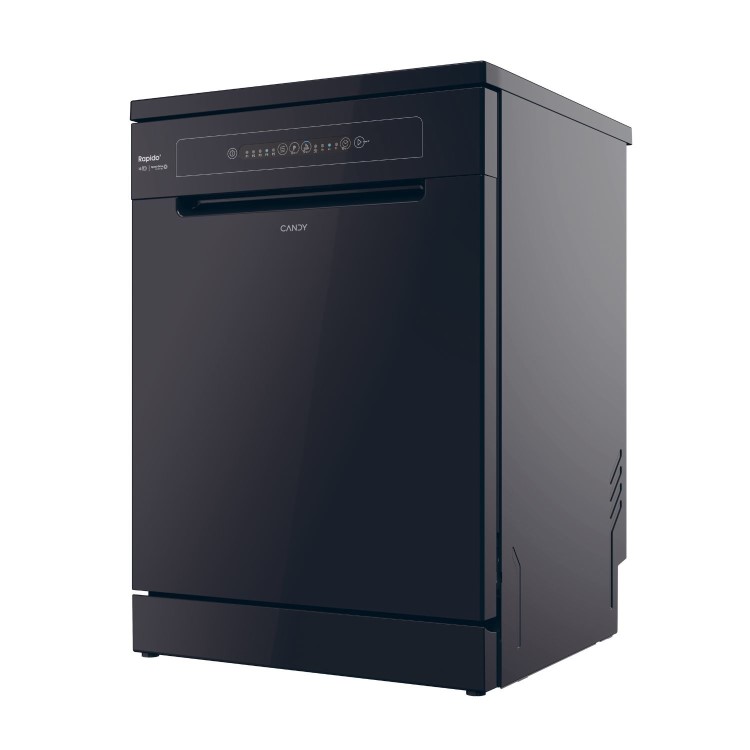 Candy Rapido Freestanding Dishwasher - C-Rated Black