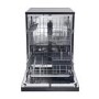 Candy Rapido Freestanding Dishwasher - C-Rated Black