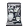 Candy Rapido Freestanding Dishwasher - C-Rated Black
