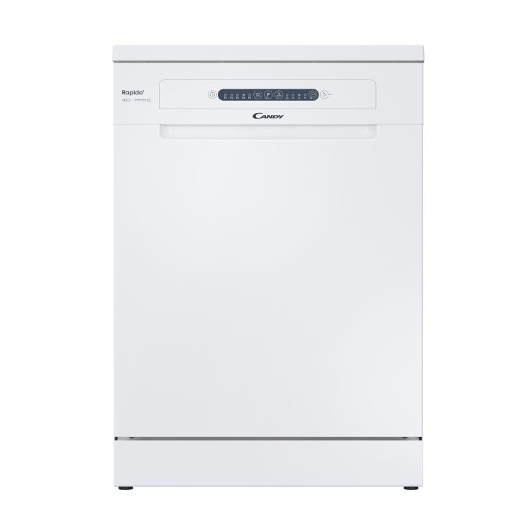 Refurbished Candy Rapido 13 Place Settings Freestanding Dishwasher - White