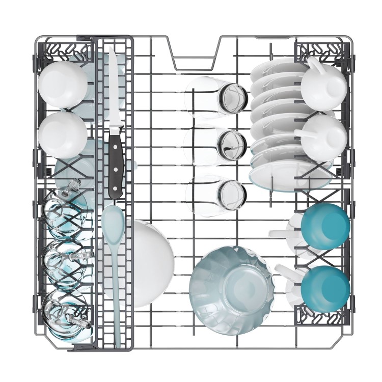 Refurbished Candy Rapido 13 Place Settings Freestanding Dishwasher - White