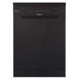 Candy Rapido 13 Place Settings Freestanding Dishwasher - Black