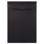 Refurbished Candy Rapido CF3E9L0B-80 13 Place Freestanding Dishwasher Black