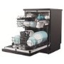 Refurbished Candy Rapido CF3E9L0B-80 13 Place Freestanding Dishwasher Black