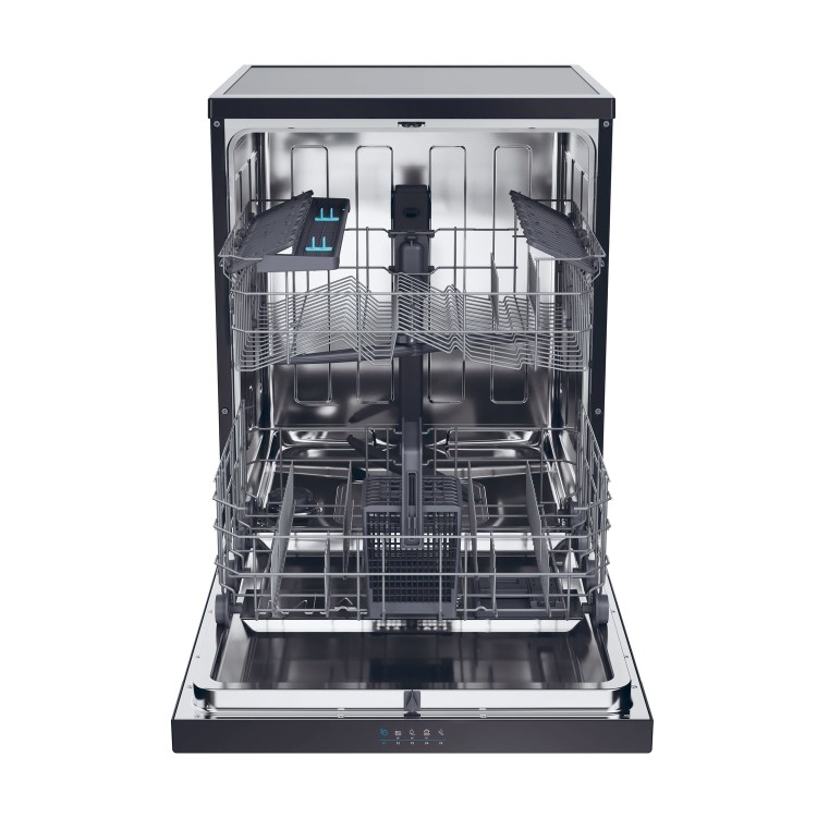 Refurbished Candy Rapido CF3E9L0B-80 13 Place Freestanding Dishwasher Black