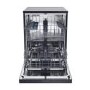Refurbished Candy Rapido CF3E9L0B-80 13 Place Freestanding Dishwasher Black