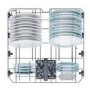 Refurbished Candy CF3E9L0B-80 13 Place Freestanding Dishwasher Black