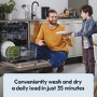 Candy Rapido Freestanding Dishwasher - Smart Wi-Fi, White