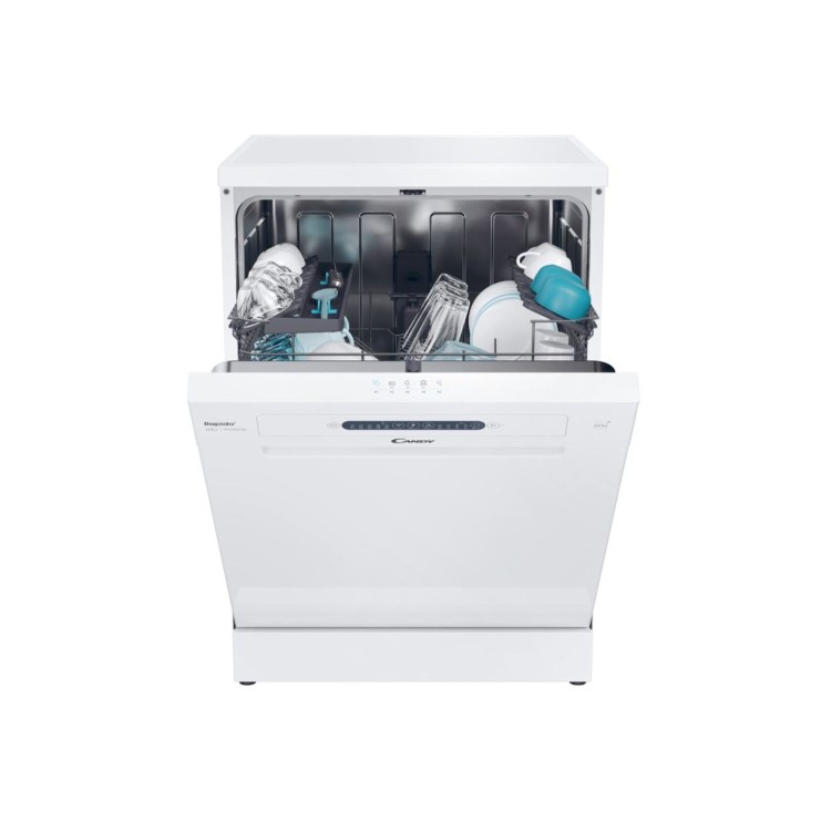 Candy Rapido Freestanding Dishwasher - Smart Wi-Fi, White