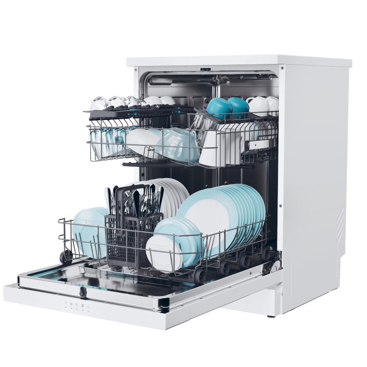 Candy Rapido Freestanding Dishwasher - Smart Wi-Fi, White