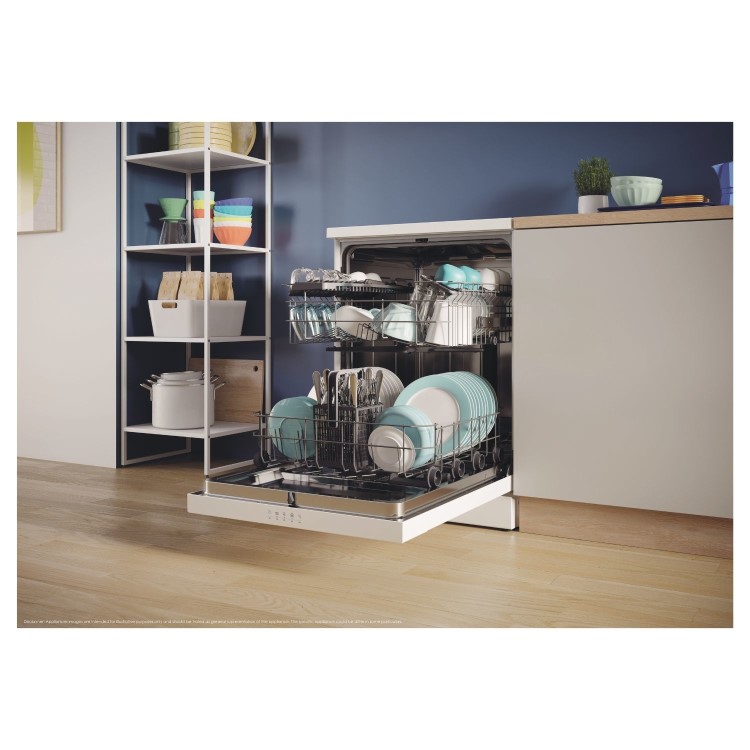 Candy Rapido Freestanding Dishwasher - Smart Wi-Fi, White