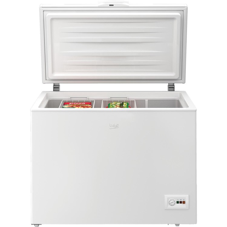 Beko 298 Litre Freestanding Chest Freezer - White