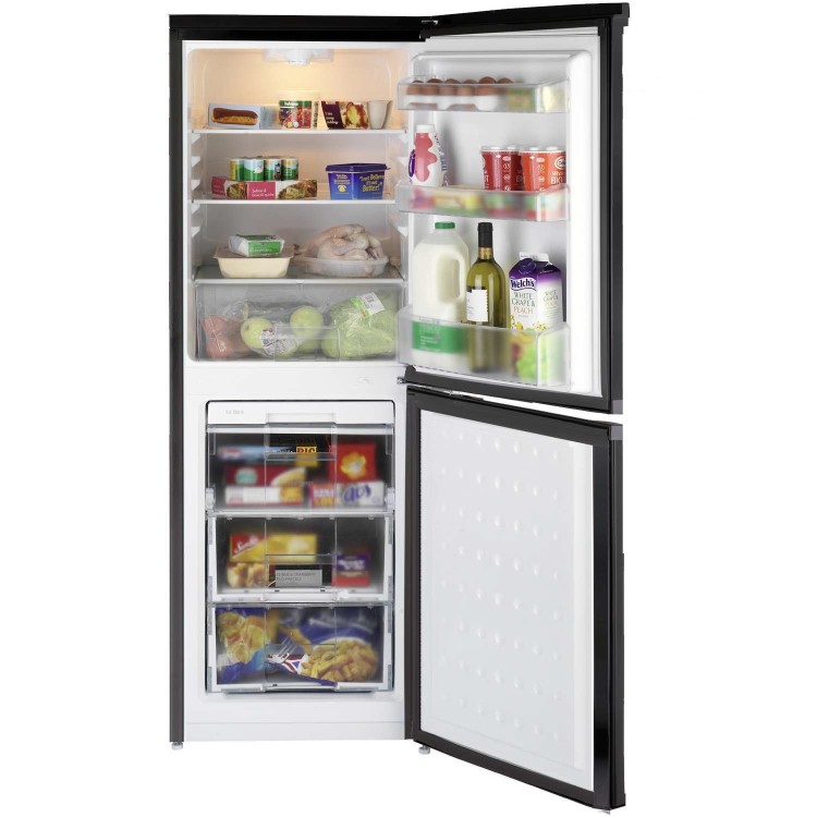 Beko CF5533APB Freestanding Fridge Freezer Black