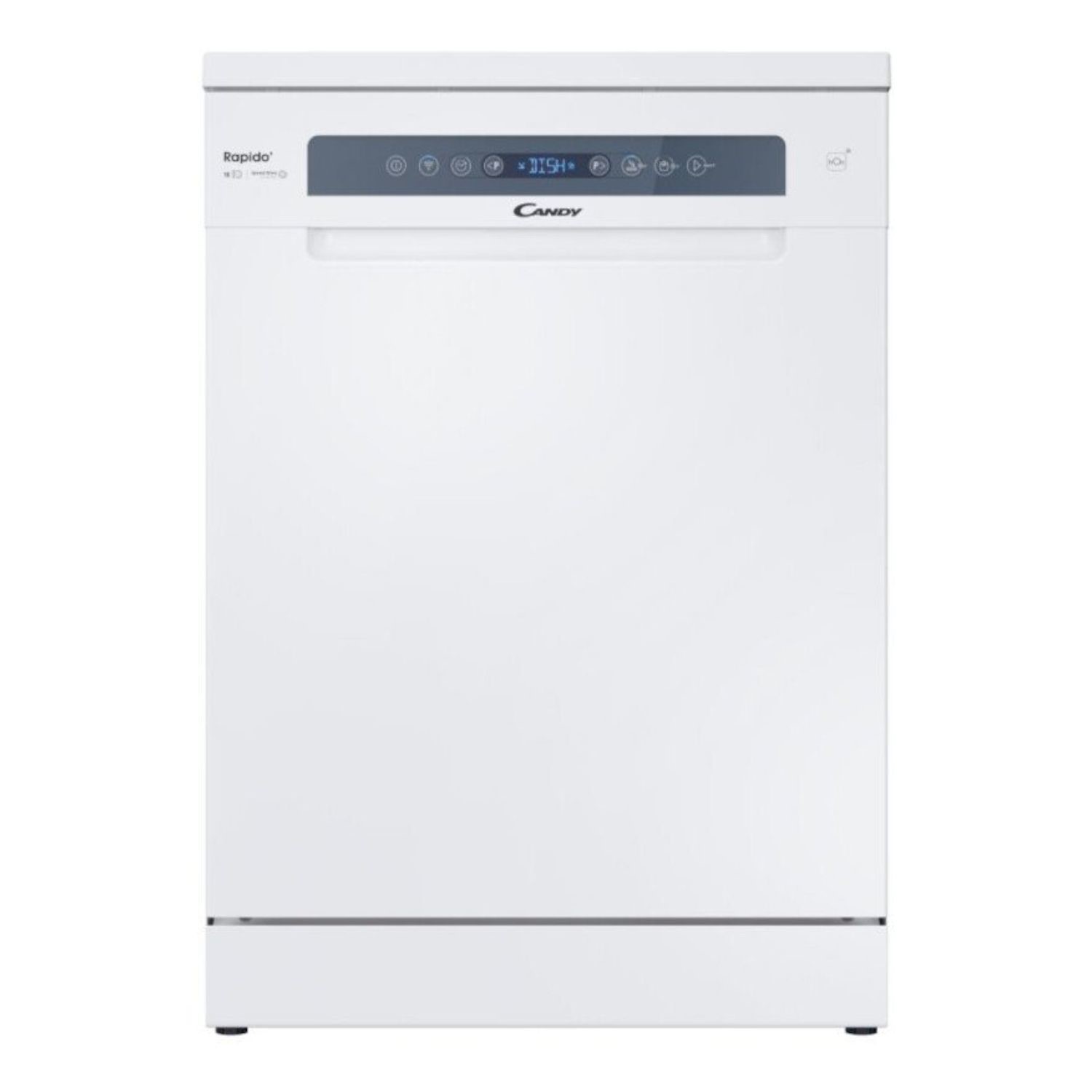 Candy CF5C7F0W-80 Rapido 15 Place Settings Freestanding Dishwasher - White