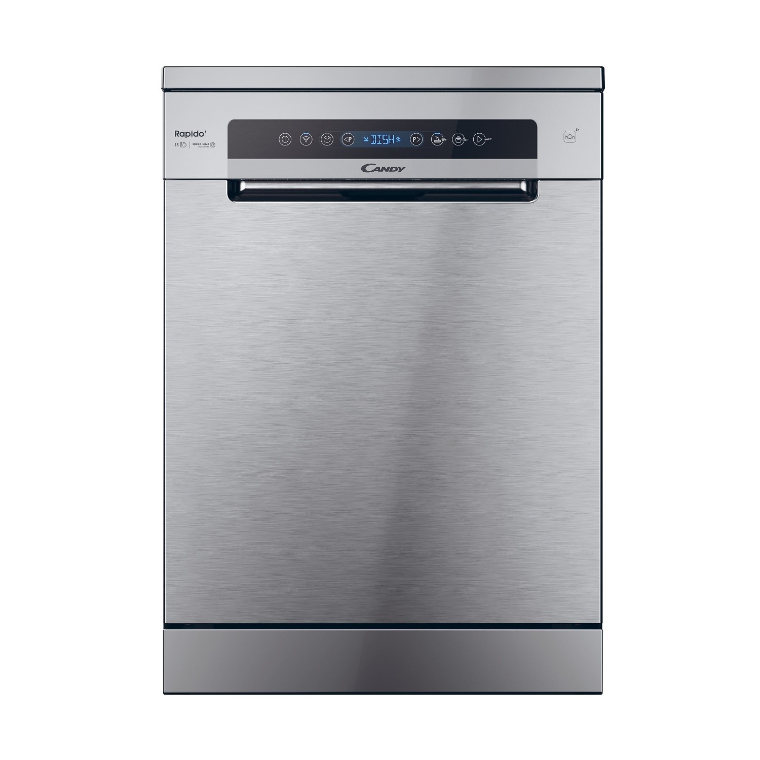 Candy CF5C7F0X Rapido 15 Place Settings Freestanding Dishwasher - Stainless Steel