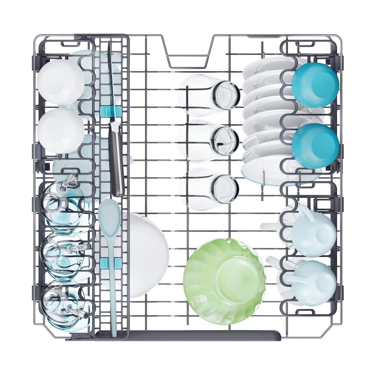 Candy Rapido Freestanding Dishwasher - Smart Wi-Fi, C-Rated, Stainless Steel