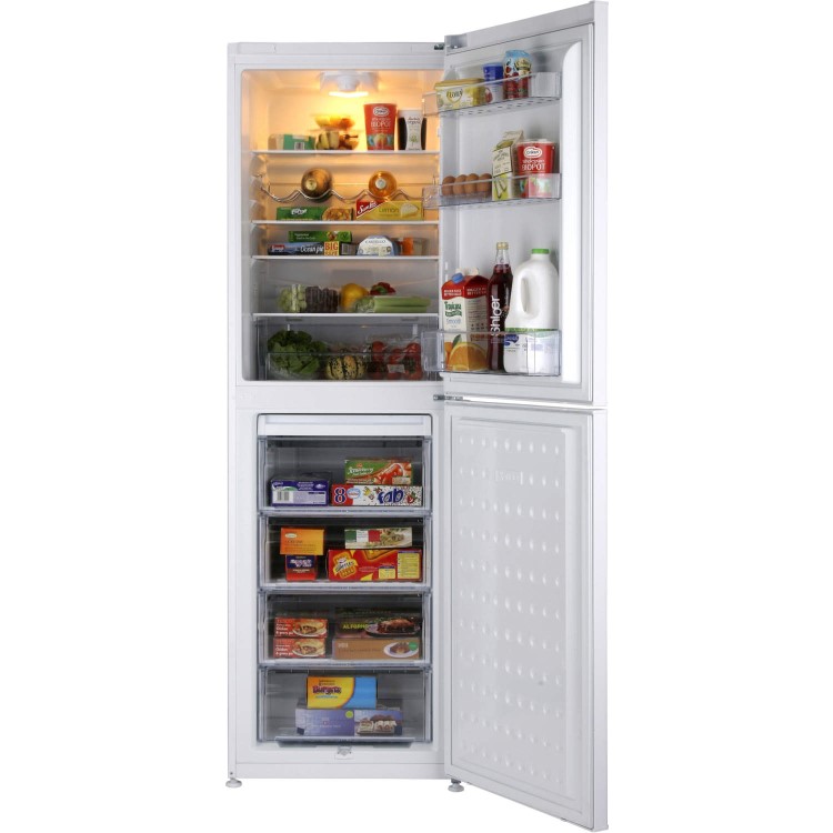 Beko CF6914APS 175L 190x60cm Wide Freestanding Fridge Freezer - Silver