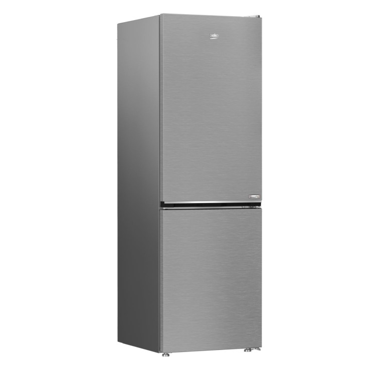 Beko 325 Litre 60/40 Freestanding Fridge Freezer with HarvestFresh - Stainless Steel