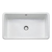 Rangemaster Farmhouse Single Bowl Belfast White Ceramic Kitchen Sink Rangemaster Farmhouse Single Bowl Belfast White Ceramic Kitchen Sink