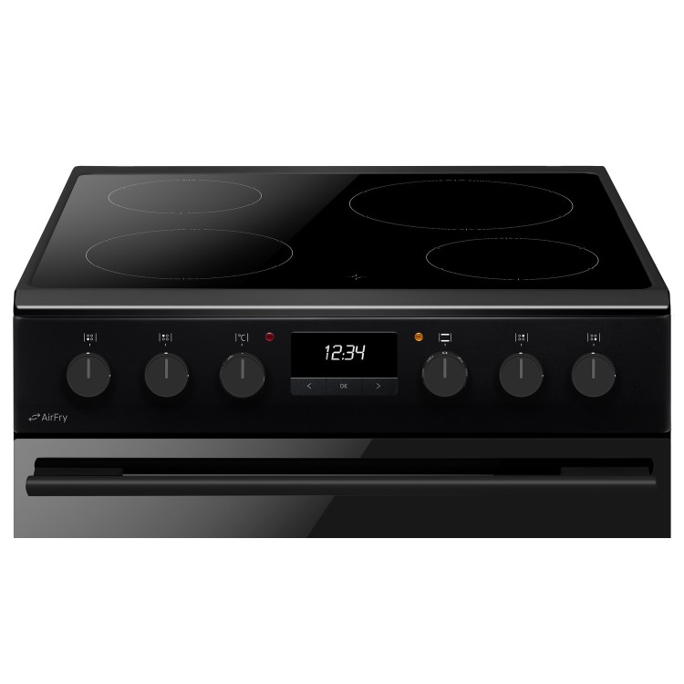 Refurbished CDA 60cm Electric Cooker with Airfry - Black