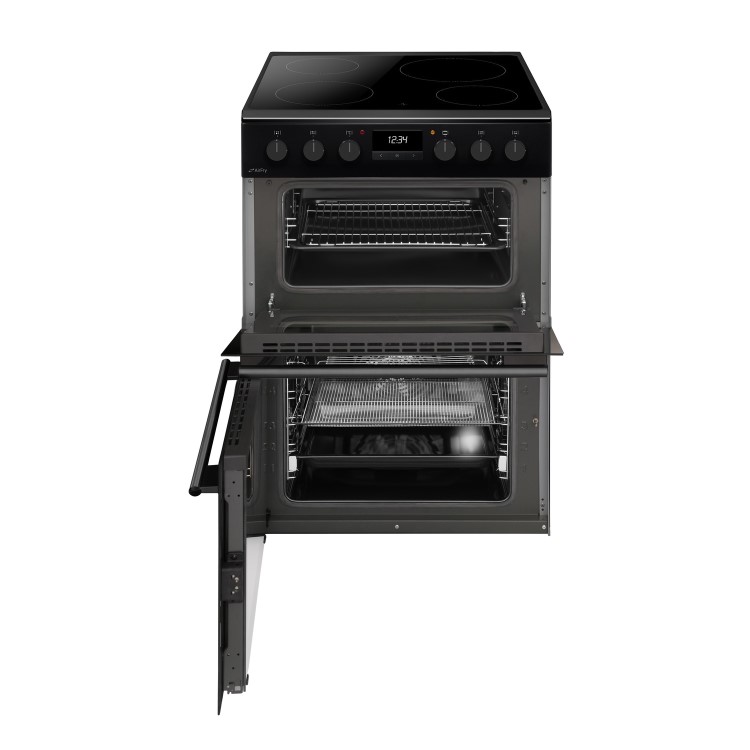 Refurbished CDA 60cm Electric Cooker with Airfry - Black