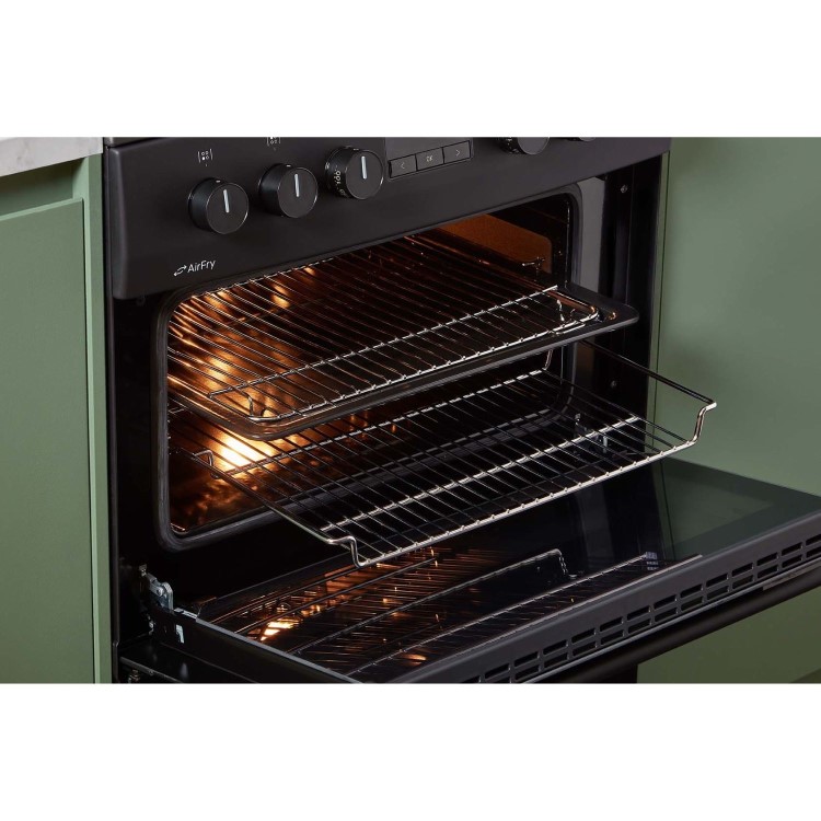 Refurbished CDA 60cm Electric Cooker with Airfry - Black