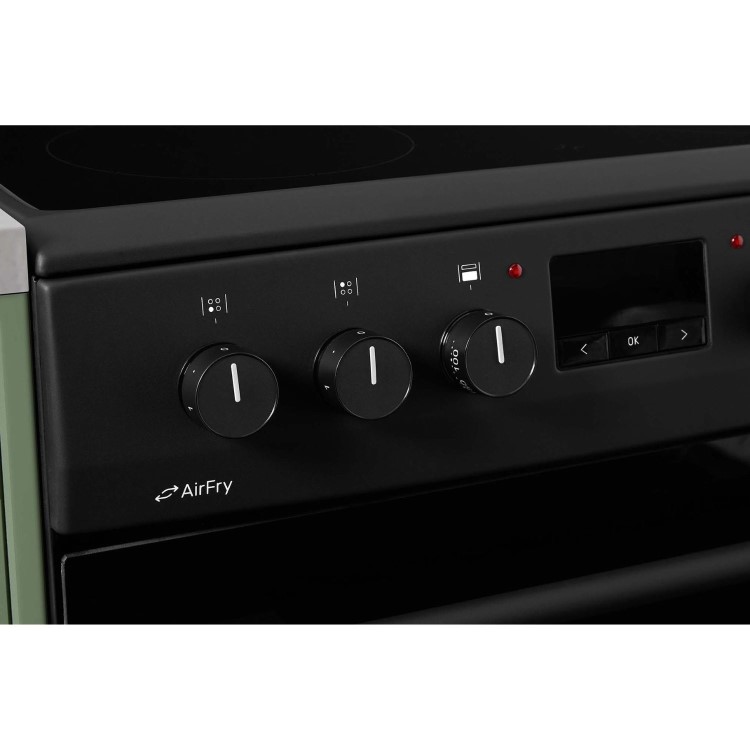 Refurbished CDA 60cm Electric Cooker with Airfry - Black