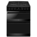 CFD600MB CDA 60cm Dual Fuel Cooker with Airfry - Black