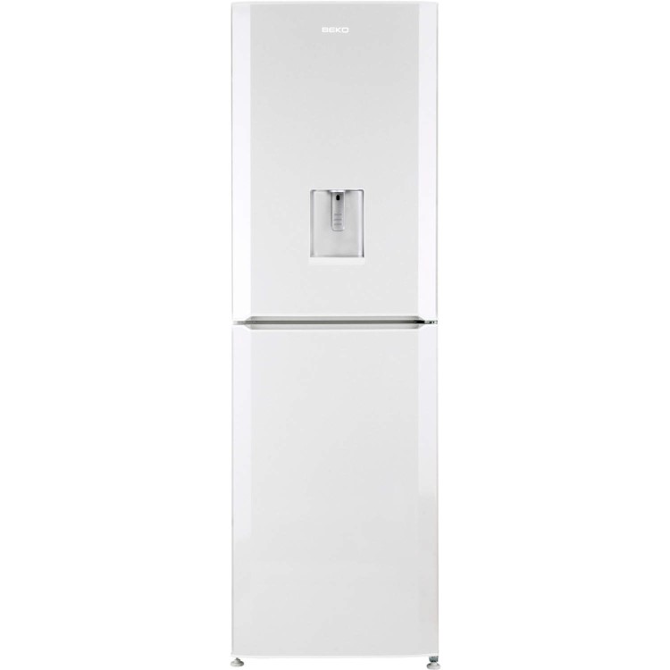 Beko CFD6914APW 60cm Family Sized Freestanding Fridge Freezer with Water Dispenser - White
