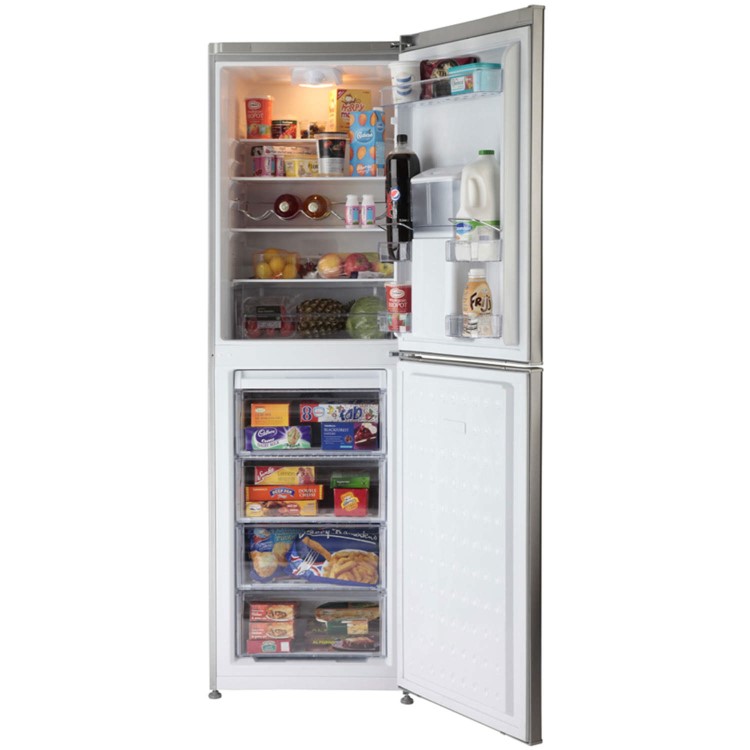 Beko CFD6914APW 60cm Family Sized Freestanding Fridge Freezer with Water Dispenser - White
