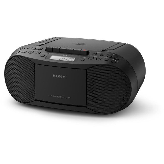 Sony Boombox AM/FM Radio and CD Player with MP3 Playback - Black