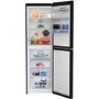 Beko CFE1691DB 60cm Wide Frost Free Freestanding Fridge Freezer With Water Dispenser - Black