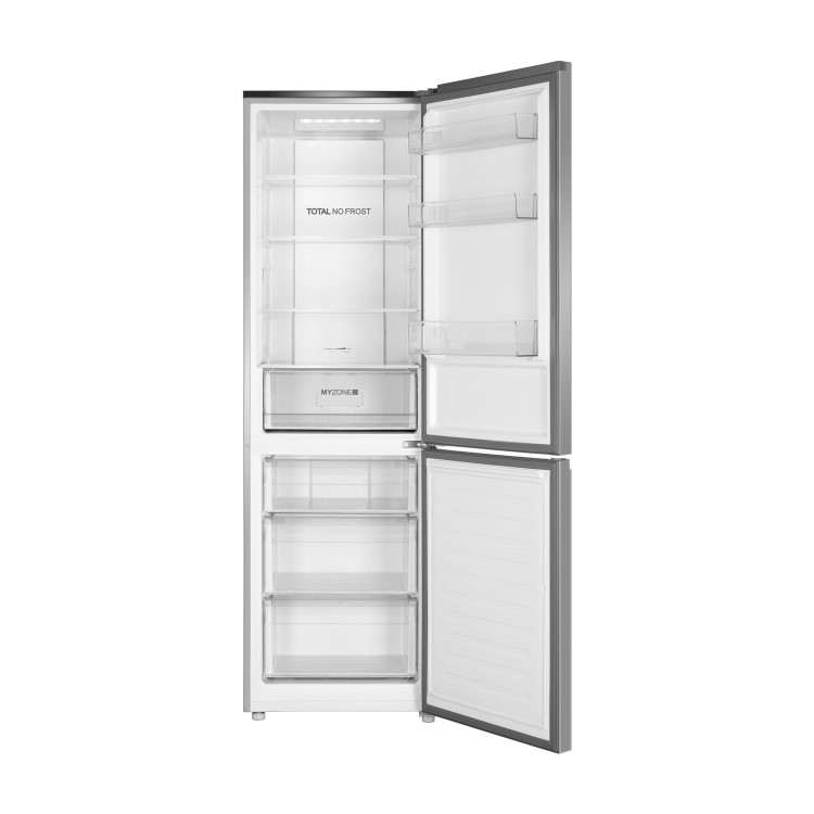 Haier CFE635CSJ 341 Litre Freestanding Fridge Freezer 60/40 Split Frost Free 60cm Wide - Silver