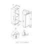 Candy 200 Litre In-column Integrated Freezer