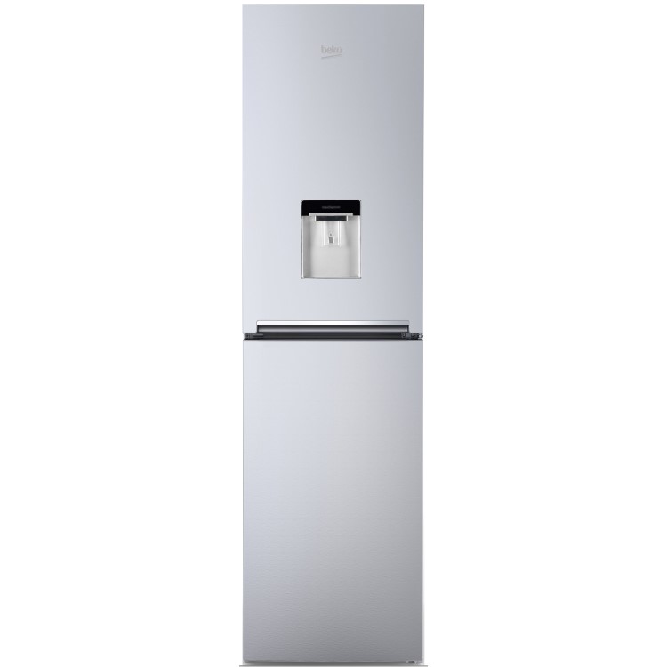 Beko CFG1582DS 261 Litre Freestanding Fridge Freezer 50/50 Split Frost Free Water Dispenser 55cm Wide - Silver