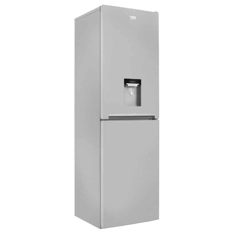 Beko CFG1582DS 261 Litre Freestanding Fridge Freezer 50/50 Split Frost Free Water Dispenser 55cm Wide - Silver