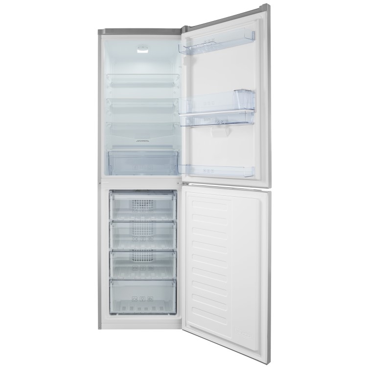 Beko CFG1582DS 261 Litre Freestanding Fridge Freezer 50/50 Split Frost Free Water Dispenser 55cm Wide - Silver