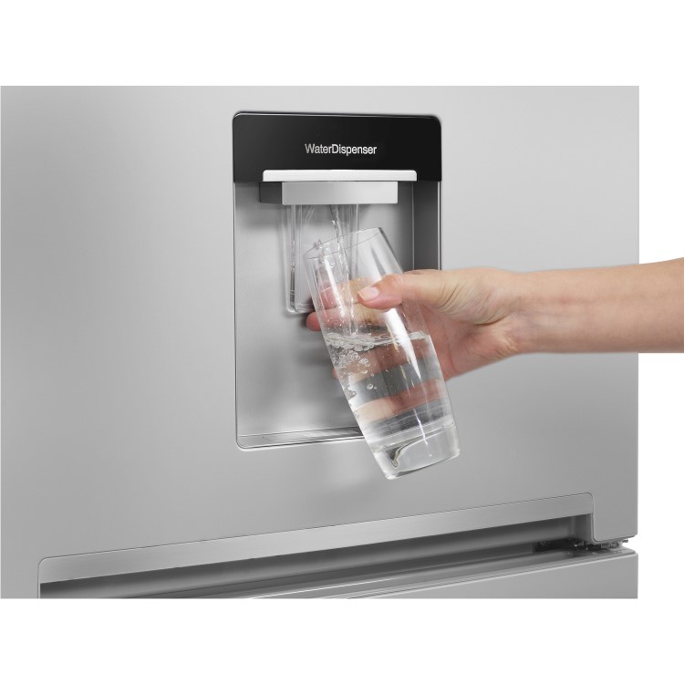 Beko CFG1582DS 261 Litre Freestanding Fridge Freezer 50/50 Split Frost Free Water Dispenser 55cm Wide - Silver