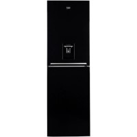 GRADE A1 - Beko CFG1691DB Freestanding Fridge Freezer With Water Dispenser - Black