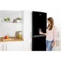 GRADE A1 - Beko CFG1691DB Freestanding Fridge Freezer With Water Dispenser - Black