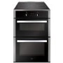 CDA CFN670SS 60cm Double Oven Electric Cooker With Induction Hob - Stainless Steel