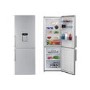 GRADE A2 - Beko CFP1675DS 303 Litre Freestanding Fridge Freezer 60/40 Split Frost Free 60cm Wide - Silver