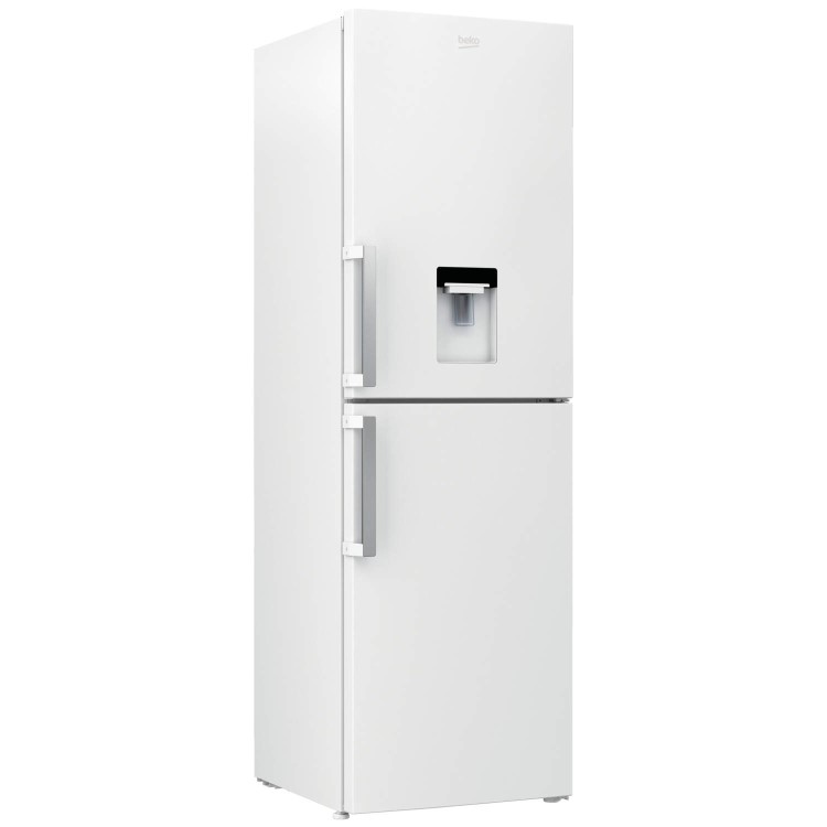 GRADE A1 - Beko CFP1691DW 191x60cm Frost Free Freestanding Fridge Freezer With Non-plumbed Water Dispenser - White