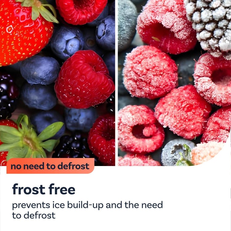 Beko 324 Litre 50/50 Freestanding Fridge Freezer with HarvestFresh - Silver