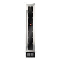 GRADE A3 - CDA FWC153SS 15cm Wide Freestanding Undercounter Wine Cooler - Stainless Steel
