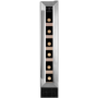 CDA 6 Bottle Capacity Single Zone Freestanding 15cm Under Counter Wine Cooler  - Stainless Steel